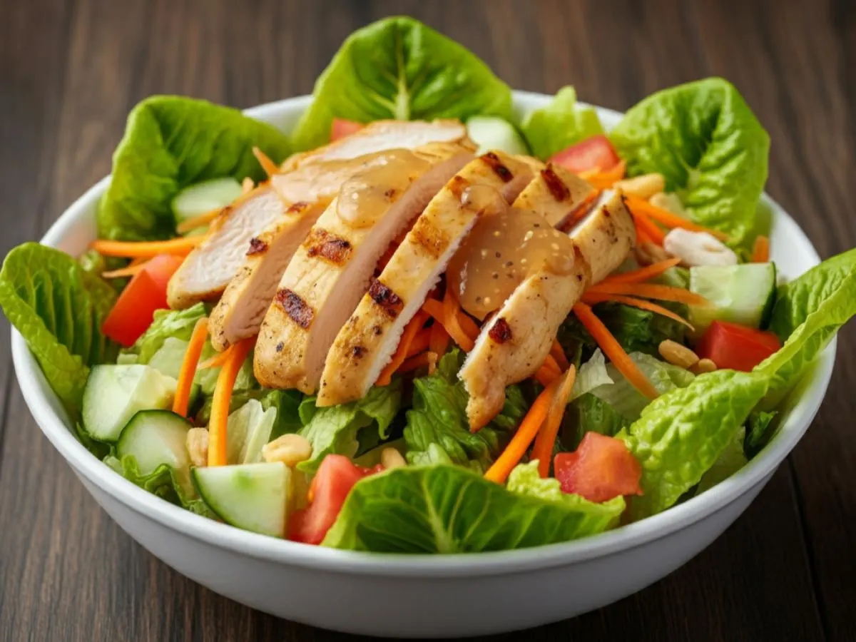 House Salad with Grilled Chicken (Allergen Free) House Salad with Grilled Chicken (Allergen Free)