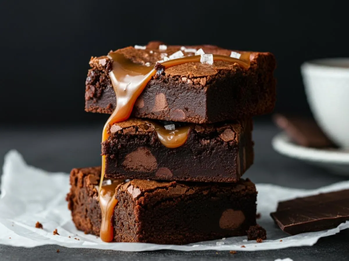 Salted Caramel Brownie Salted Caramel Brownie