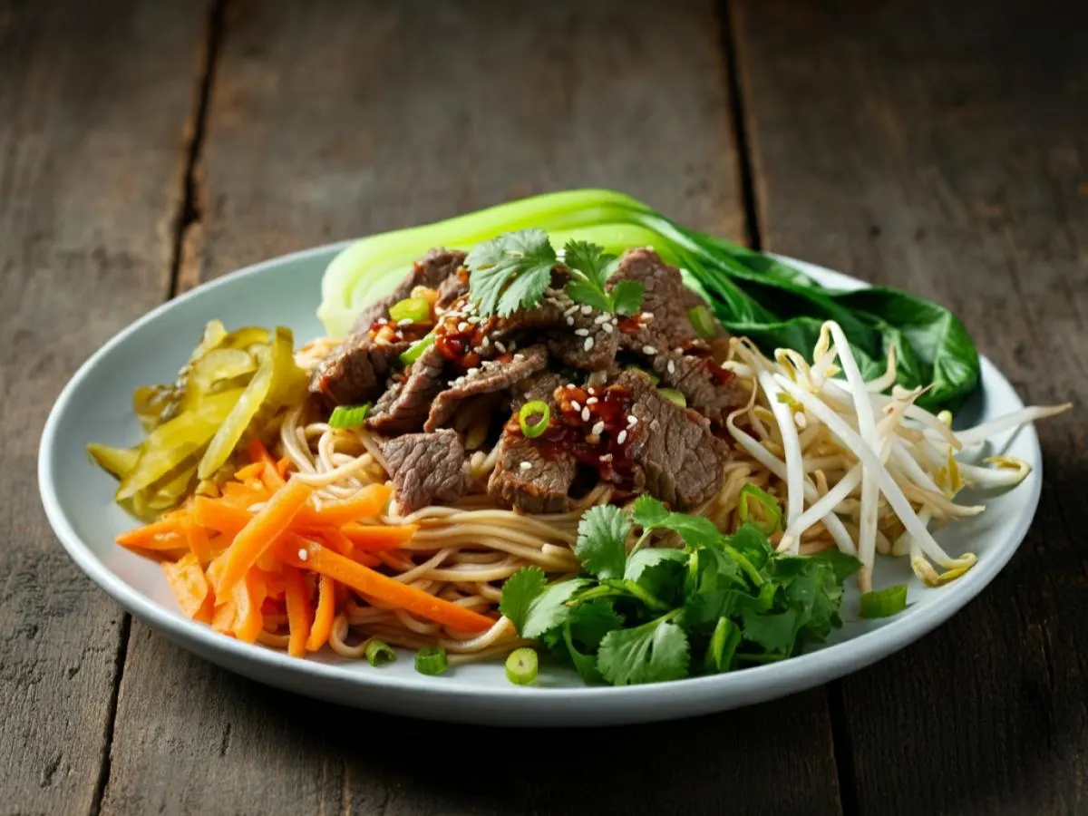 Stir Fried Noodle with Beef (Gluten Free) Stir Fried Noodle with Beef (Gluten Free)