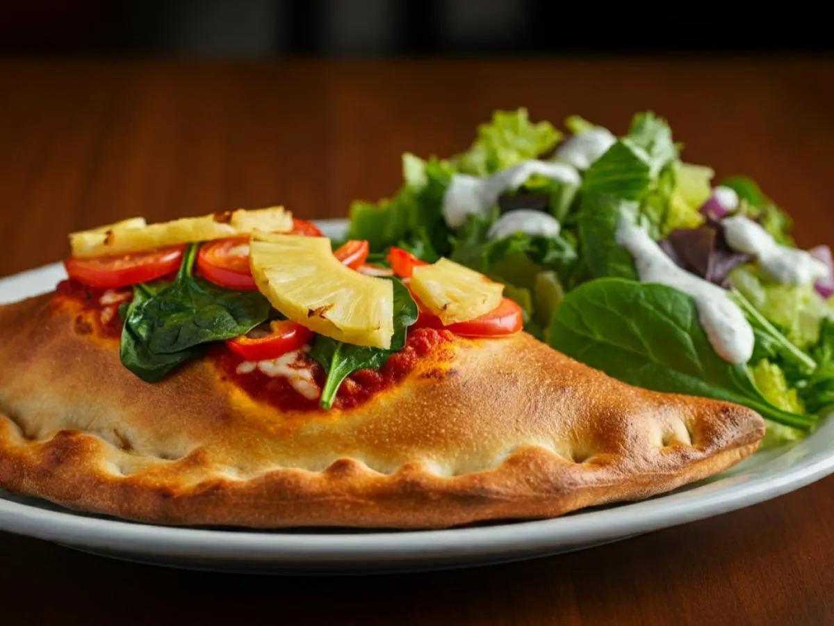 Gluten-Free Veggie Calzone Boxed Meal Gluten-Free Veggie Calzone Boxed Meal