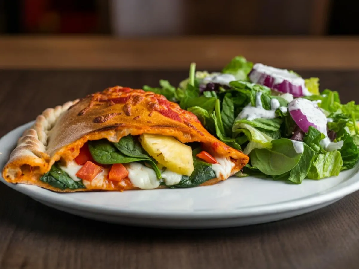 Vegan Calzone Boxed Meal Vegan Calzone Boxed Meal