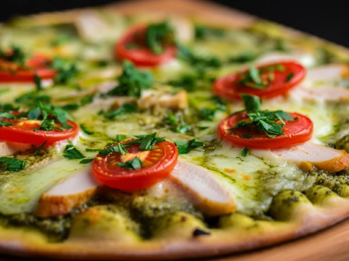 Pesto Chicken Pizza - Large 14" Pesto Chicken Pizza - Large 14"
