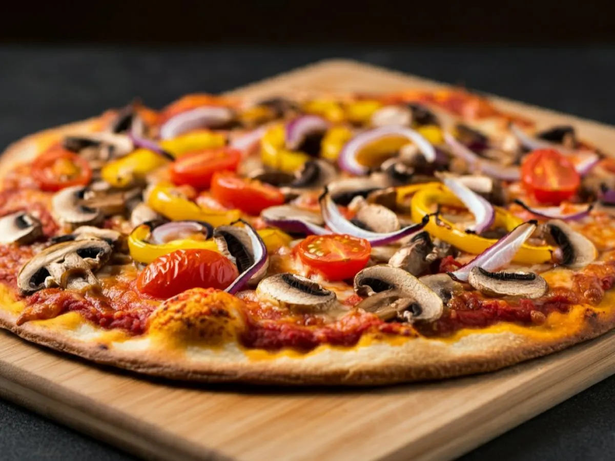 Gluten-Free Veggie Pizza - Medium 12" Gluten-Free Veggie Pizza - Medium 12"