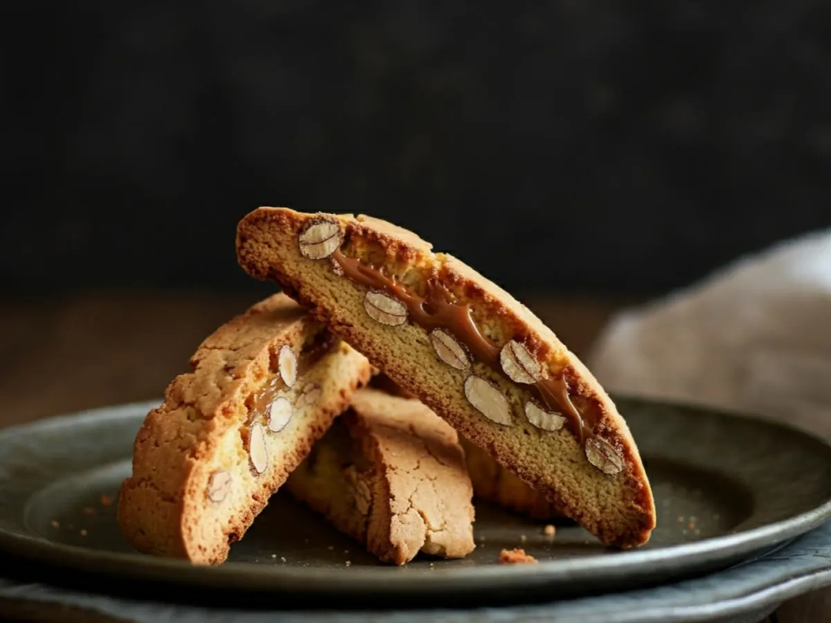 Dulce de Leche Biscotti Dulce de Leche Biscotti