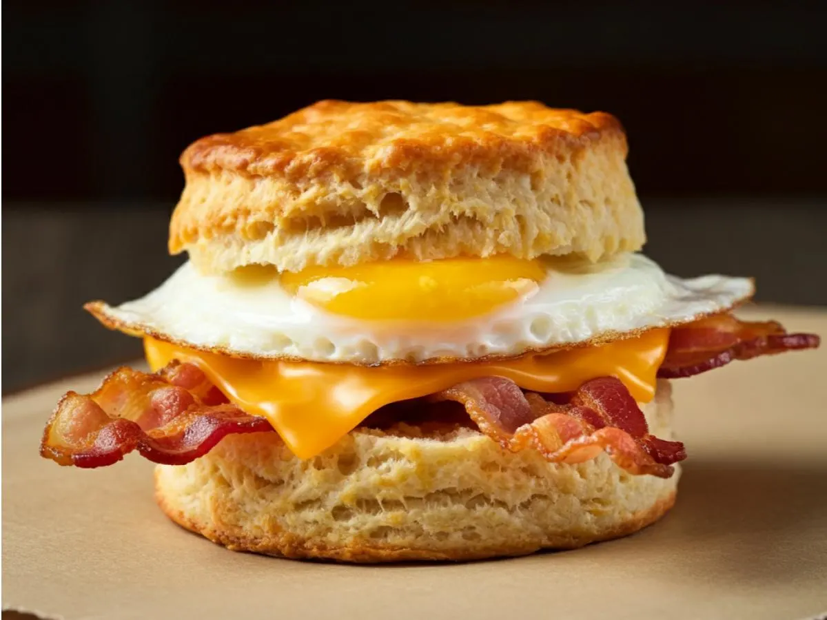Bacon Egg and Cheese Biscuit Bacon Egg and Cheese Biscuit