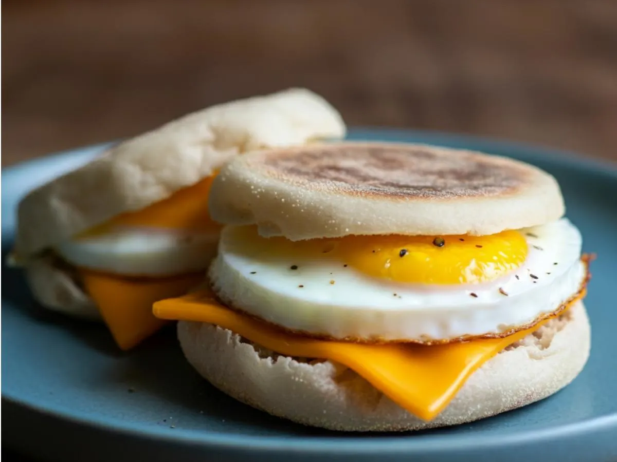 Egg and Cheddar Muffin Egg and Cheddar Muffin