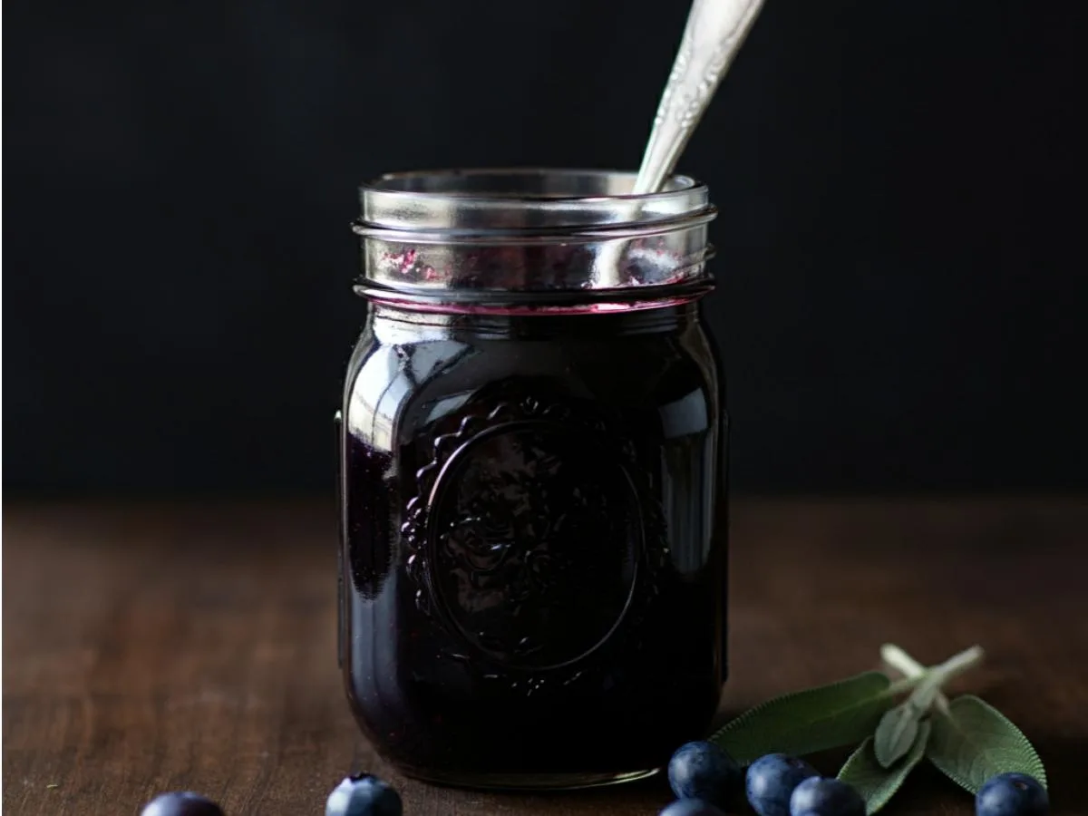 Blueberry Sage Preserves Blueberry Sage Preserves