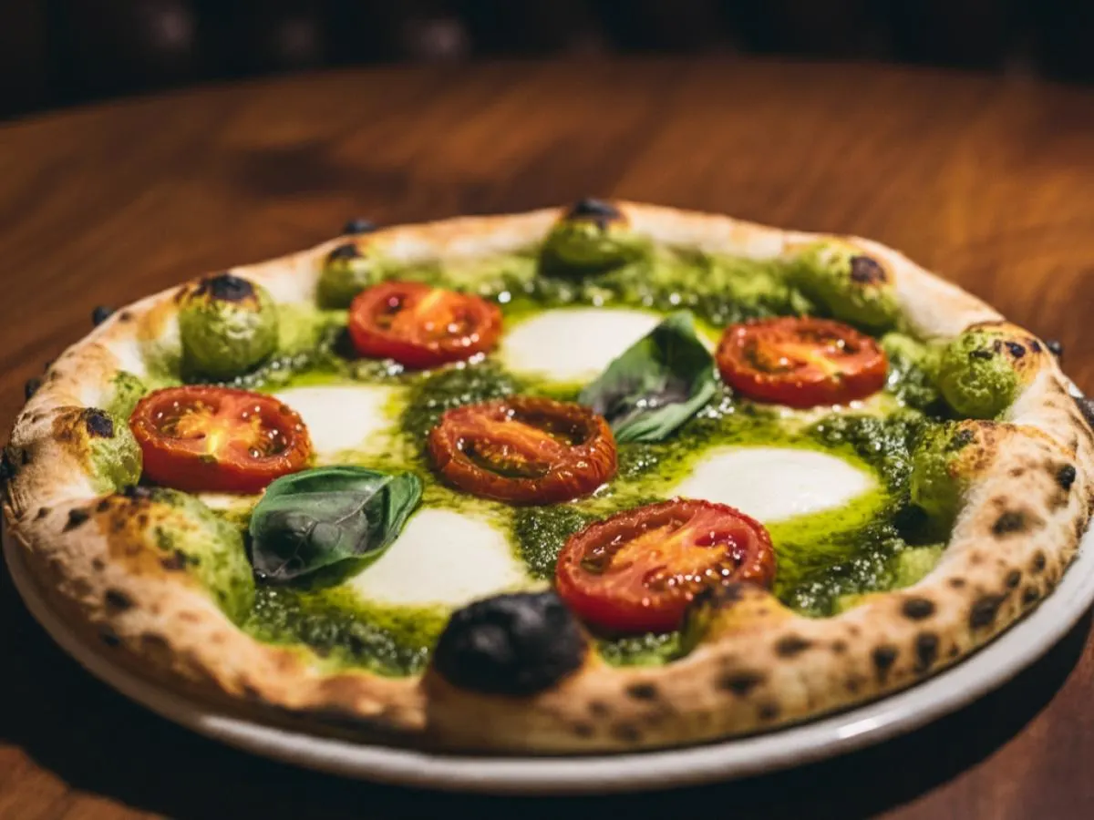 Gluten Free Caprese Pizza