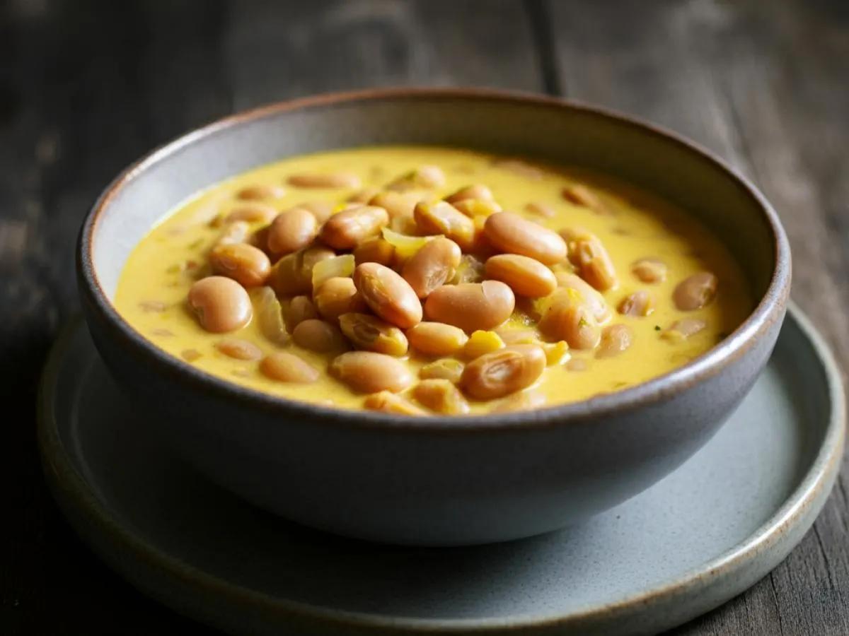 Peruvian Canary Beans Stew Peruvian Canary Beans Stew
