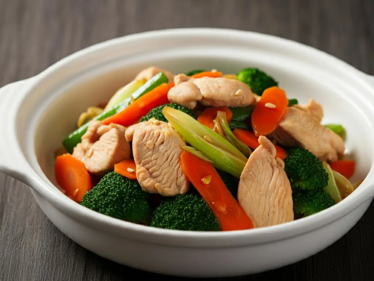 Mixed Veggie and Chicken Stir Fry Mixed Veggie and Chicken Stir Fry