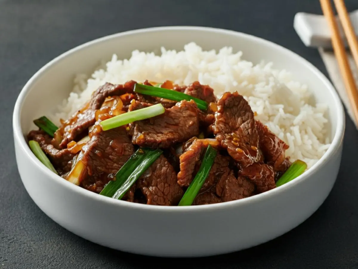 Mongolian Beef Boxed Meal Mongolian Beef Boxed Meal