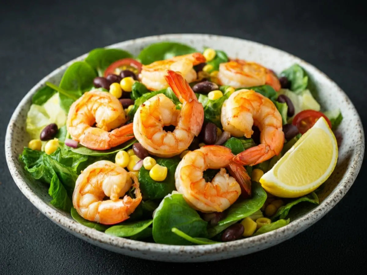 Santa Fe BBQ Shrimp Salad