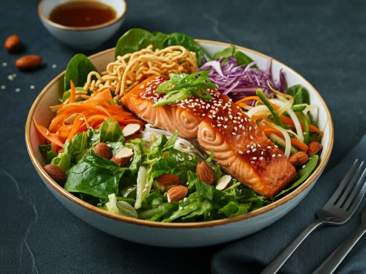 Chinese Salmon Salad