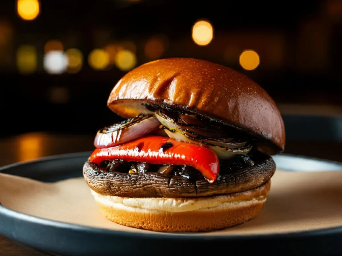 Grilled Portobello Sandwich Grilled Portobello Sandwich