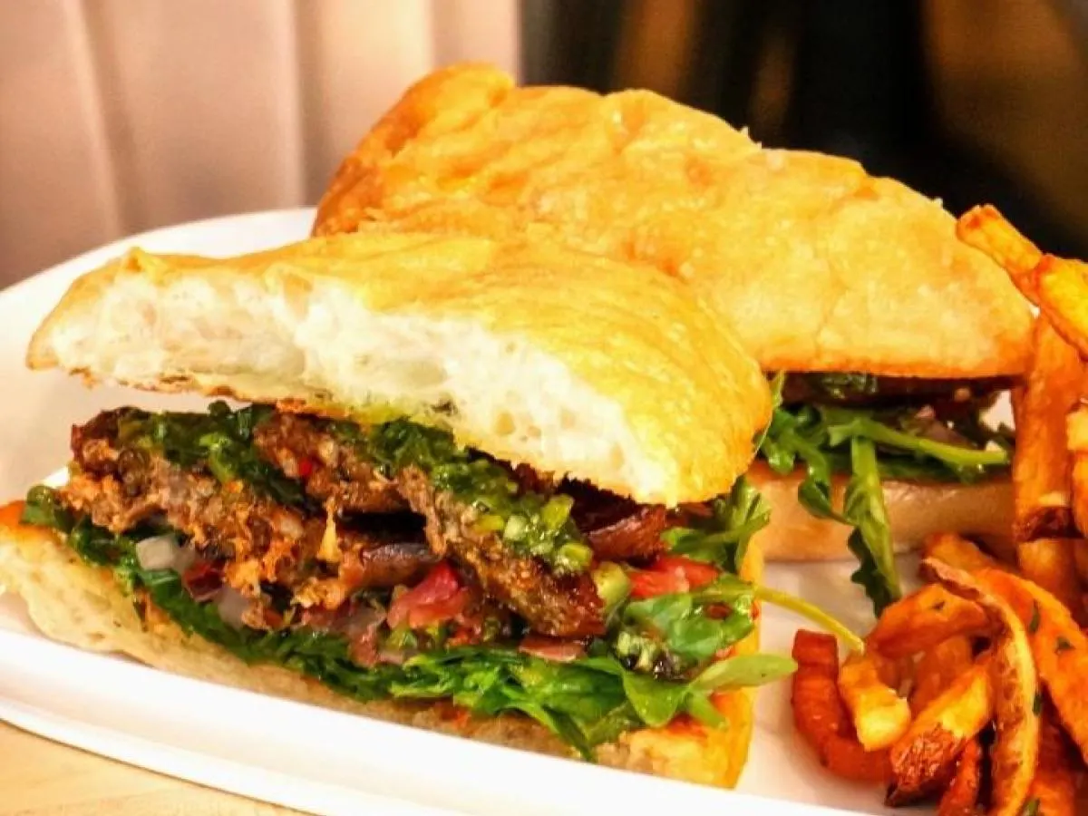 Spicy Choripan Sausage Sandwich Spicy Choripan Sausage Sandwich
