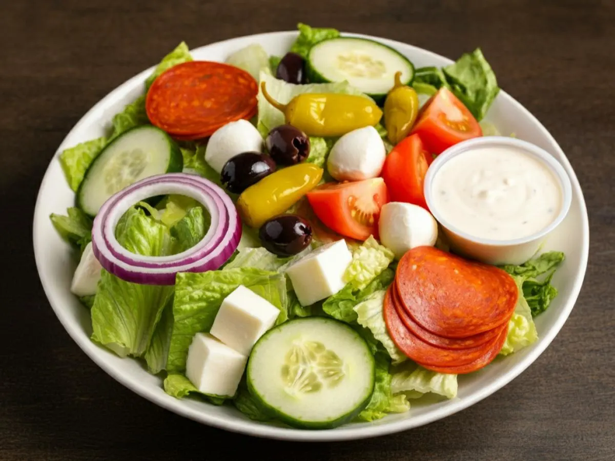 Phil's Special Salad With Ranch Dressing Phil's Special Salad With Ranch Dressing