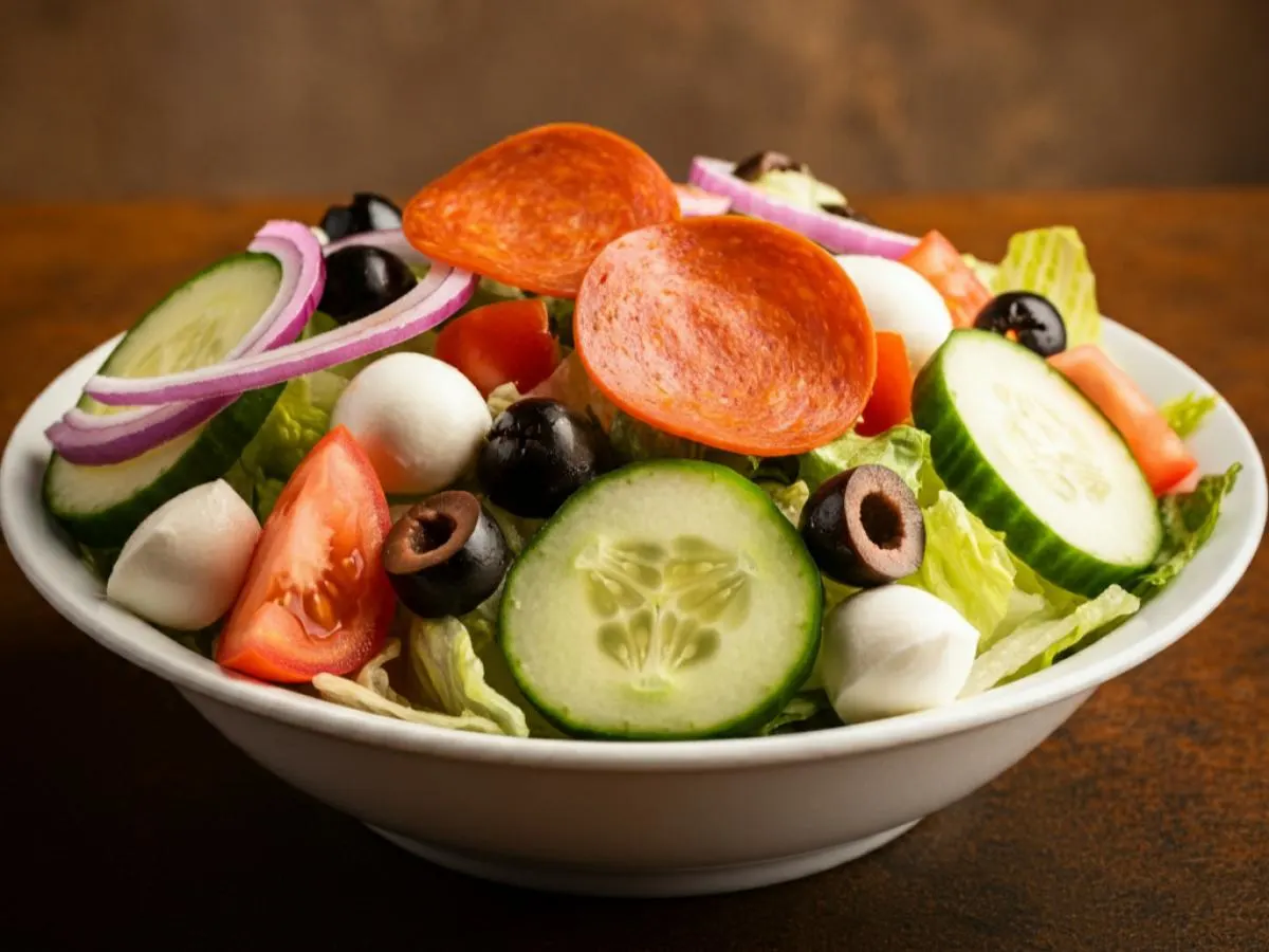 Phil's Special Salad With Italian Dressing Phil's Special Salad With Italian Dressing