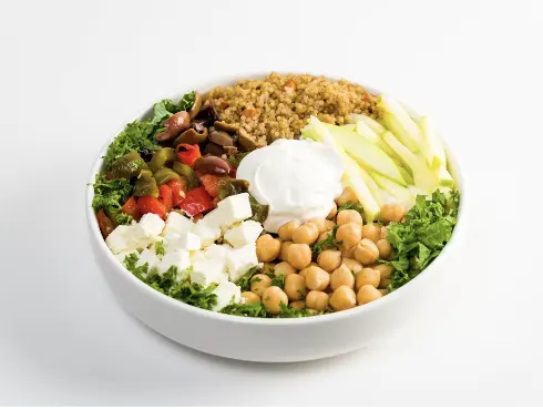 Mediterranean with Rice Bowl Mediterranean with Rice Bowl