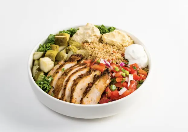 Chicken Shawarma with Rice Bowl Chicken Shawarma with Rice Bowl