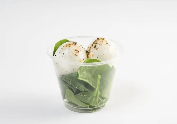 Power Snack Egg and Spinach Power Snack Egg and Spinach