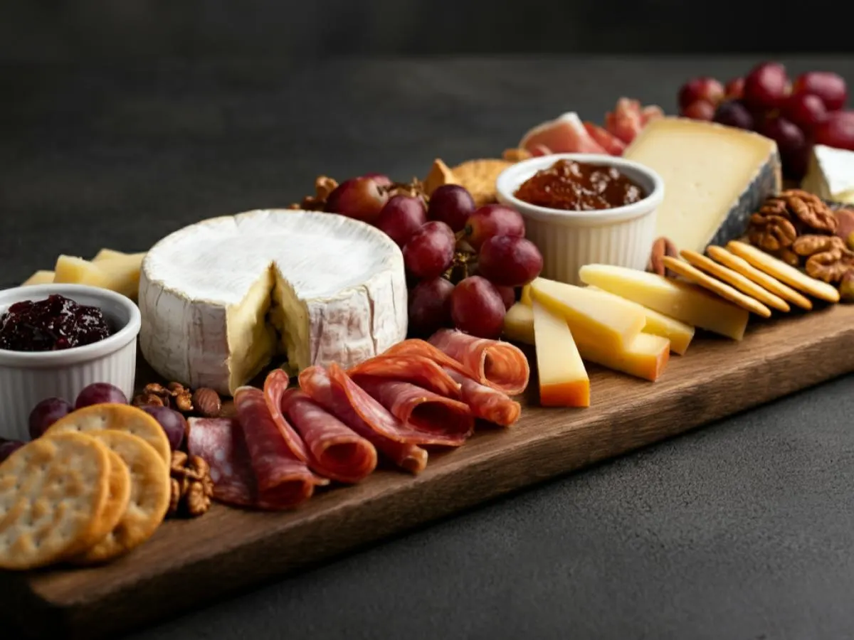 Fruit Artisanal Cheese Charcuterie Board Fruit Artisanal Cheese Charcuterie Board
