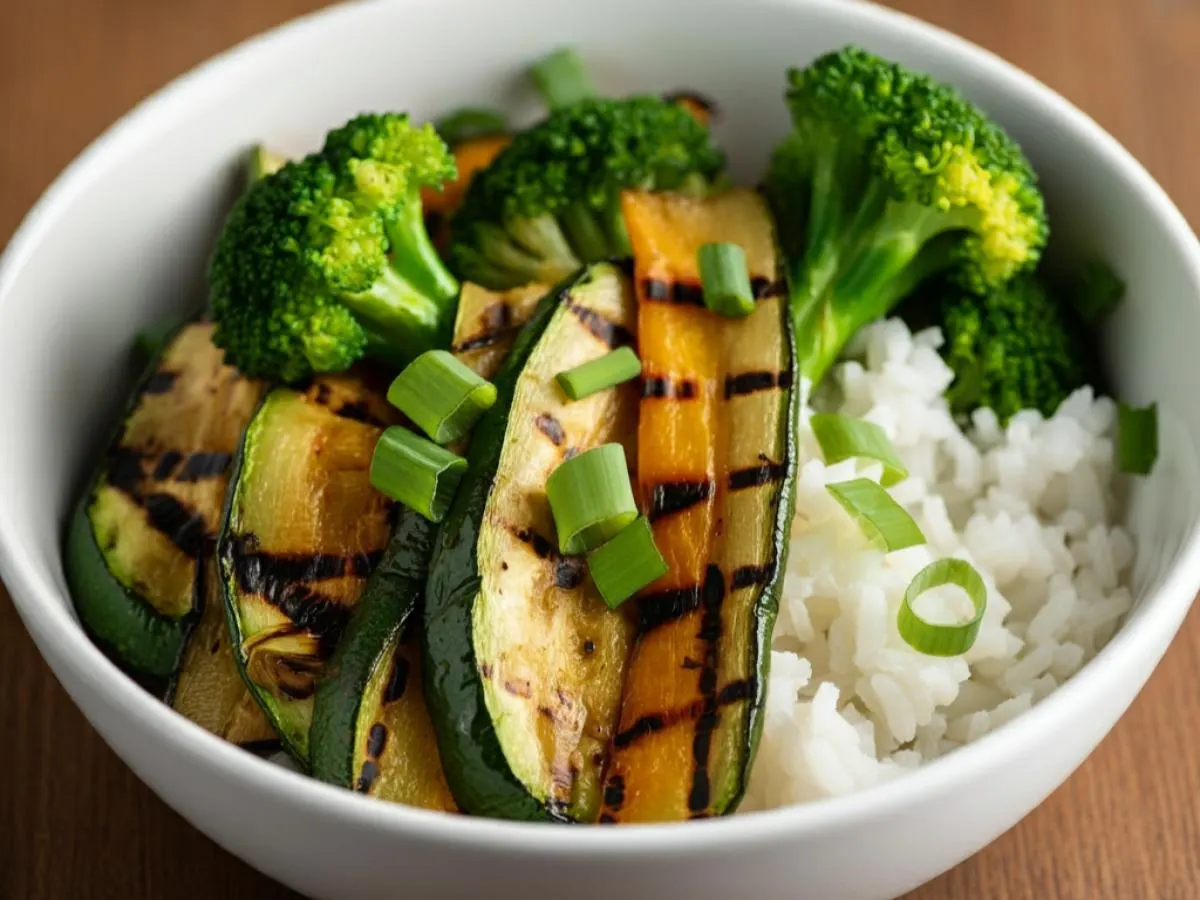 Allergen Free Vegan Rice Plate