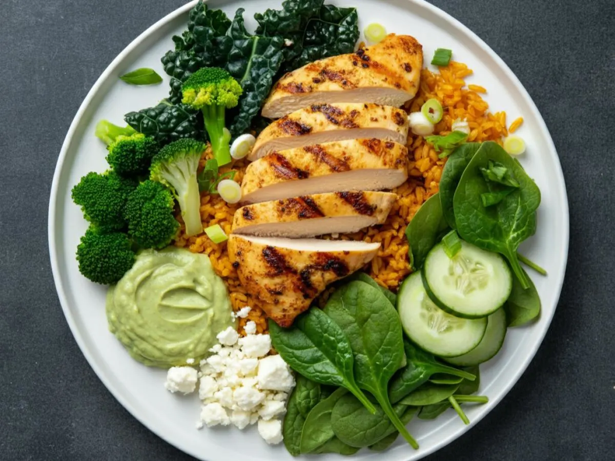 Grilled Chicken | Saffron Rice | Green Goddess Bowl Grilled Chicken | Saffron Rice | Green Goddess Bowl