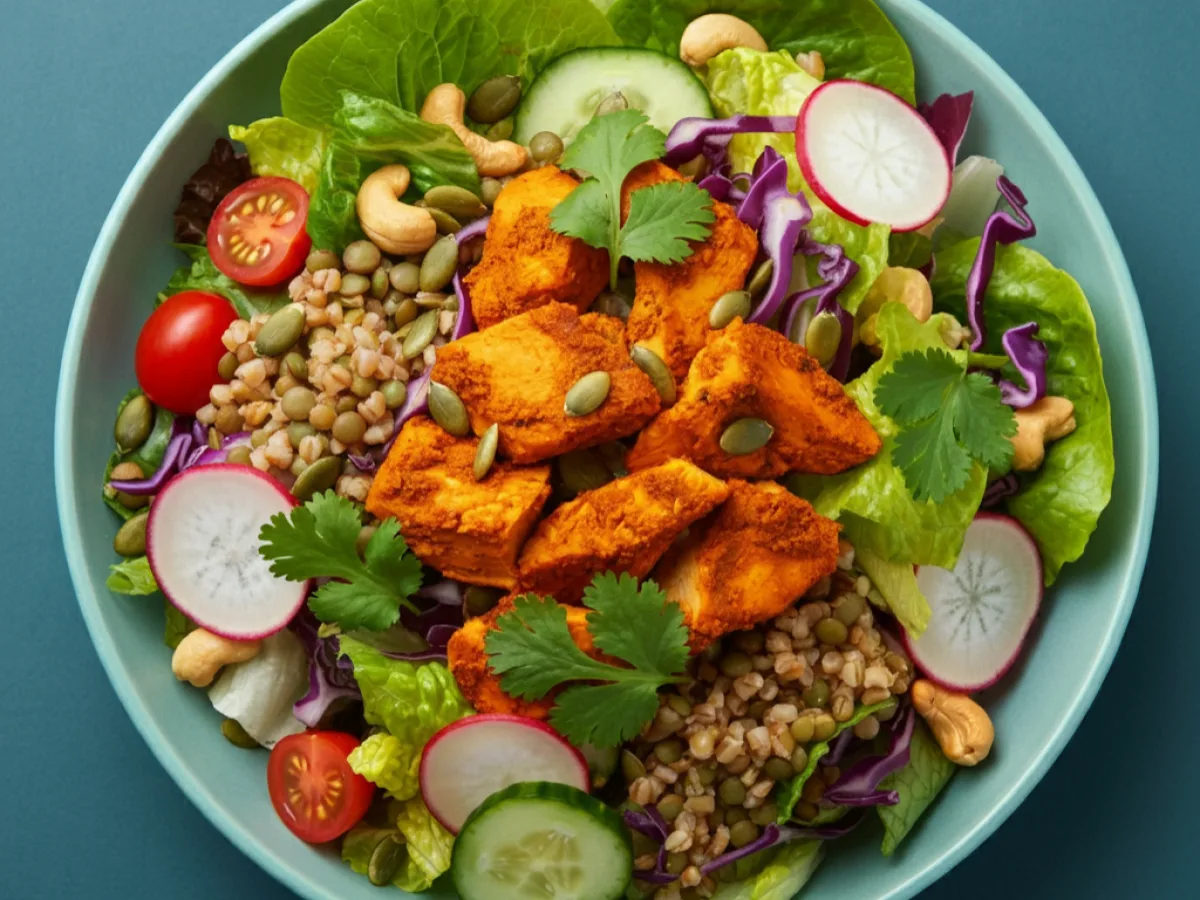 Vegan India Salad Individual Boxed Vegan India Salad Individual Boxed