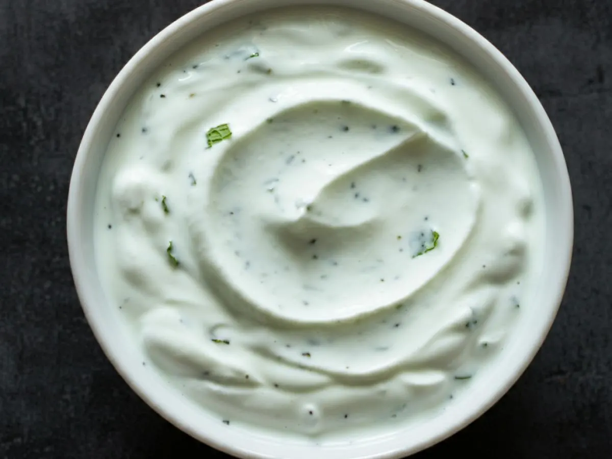 Vegan Mint Yogurt Dressing Vegan Mint Yogurt Dressing