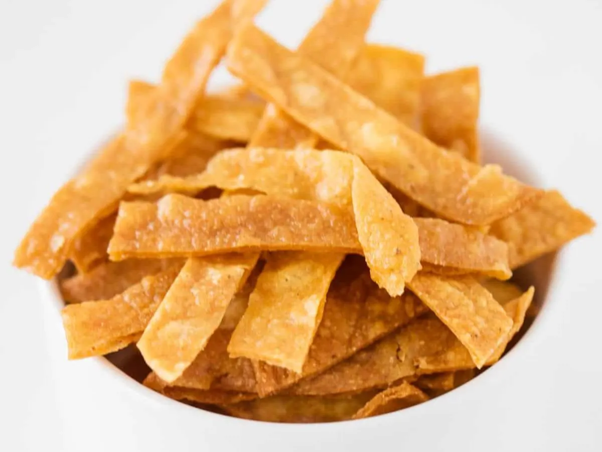 Crispy Corn Tortilla Strips Crispy Corn Tortilla Strips
