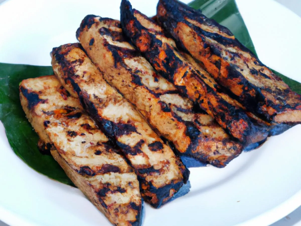 Grilled Tempeh Grilled Tempeh