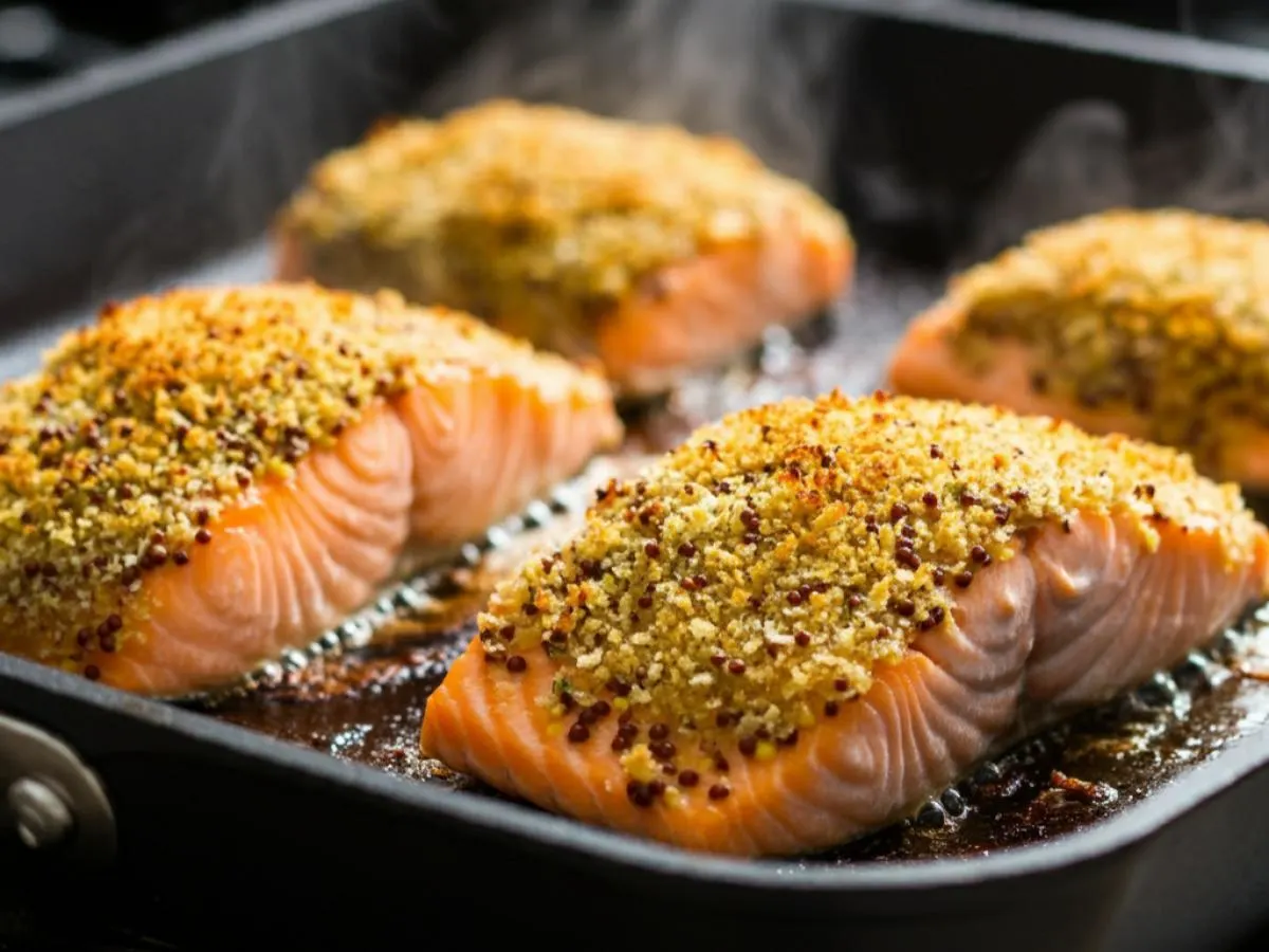 Mustard Crusted Salmon