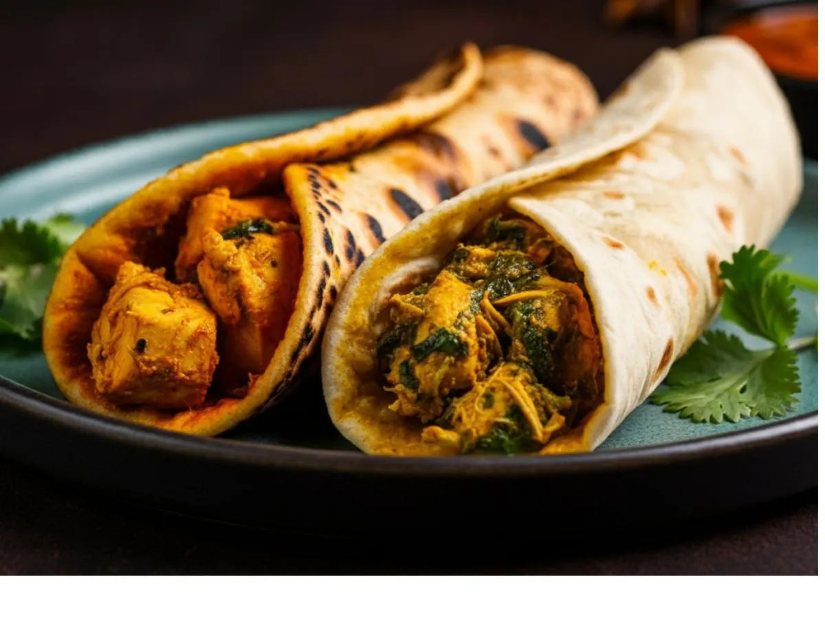3 Chicken Masala Rolls 3 Chicken Masala Rolls