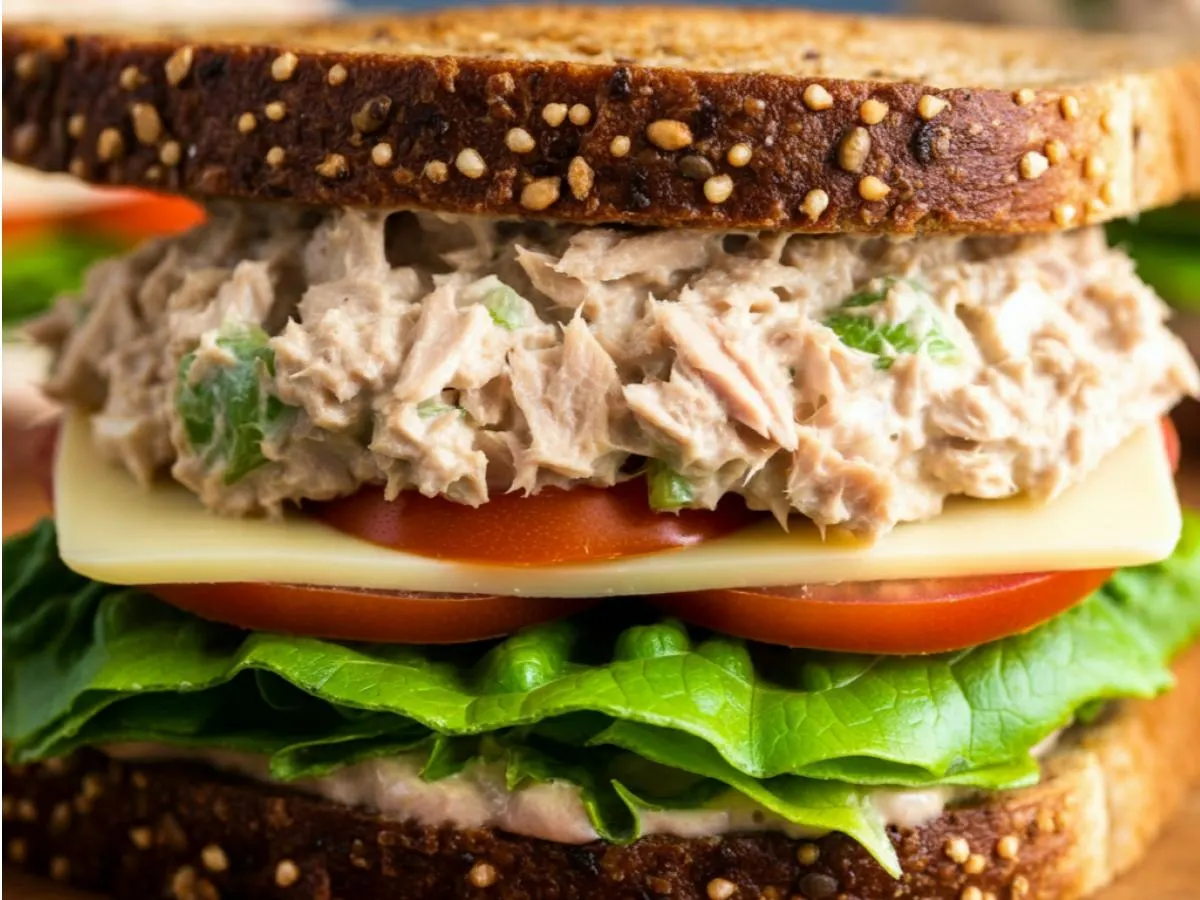 Gluten Free Tuna Club Sandwich Gluten Free Tuna Club Sandwich