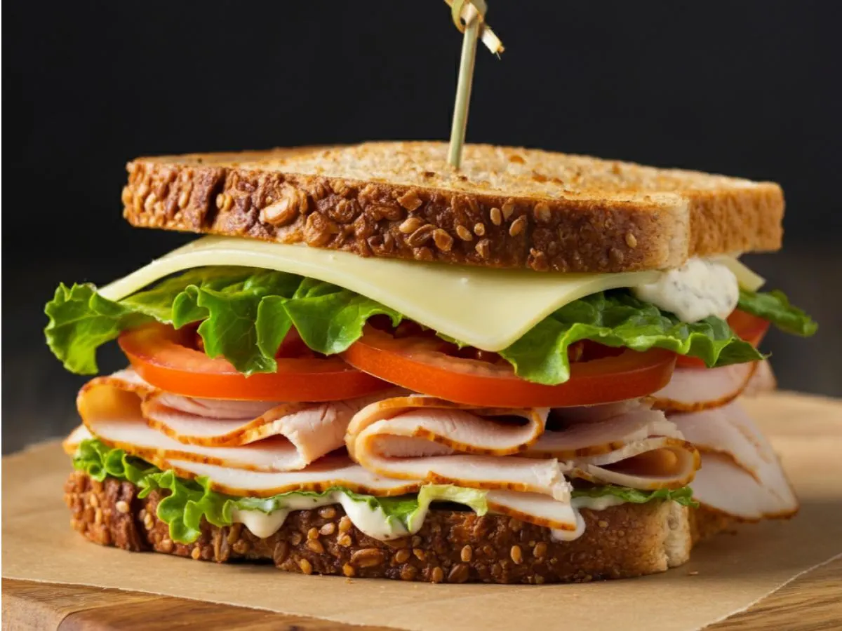Gluten Free Turkey Club Sandwich Gluten Free Turkey Club Sandwich