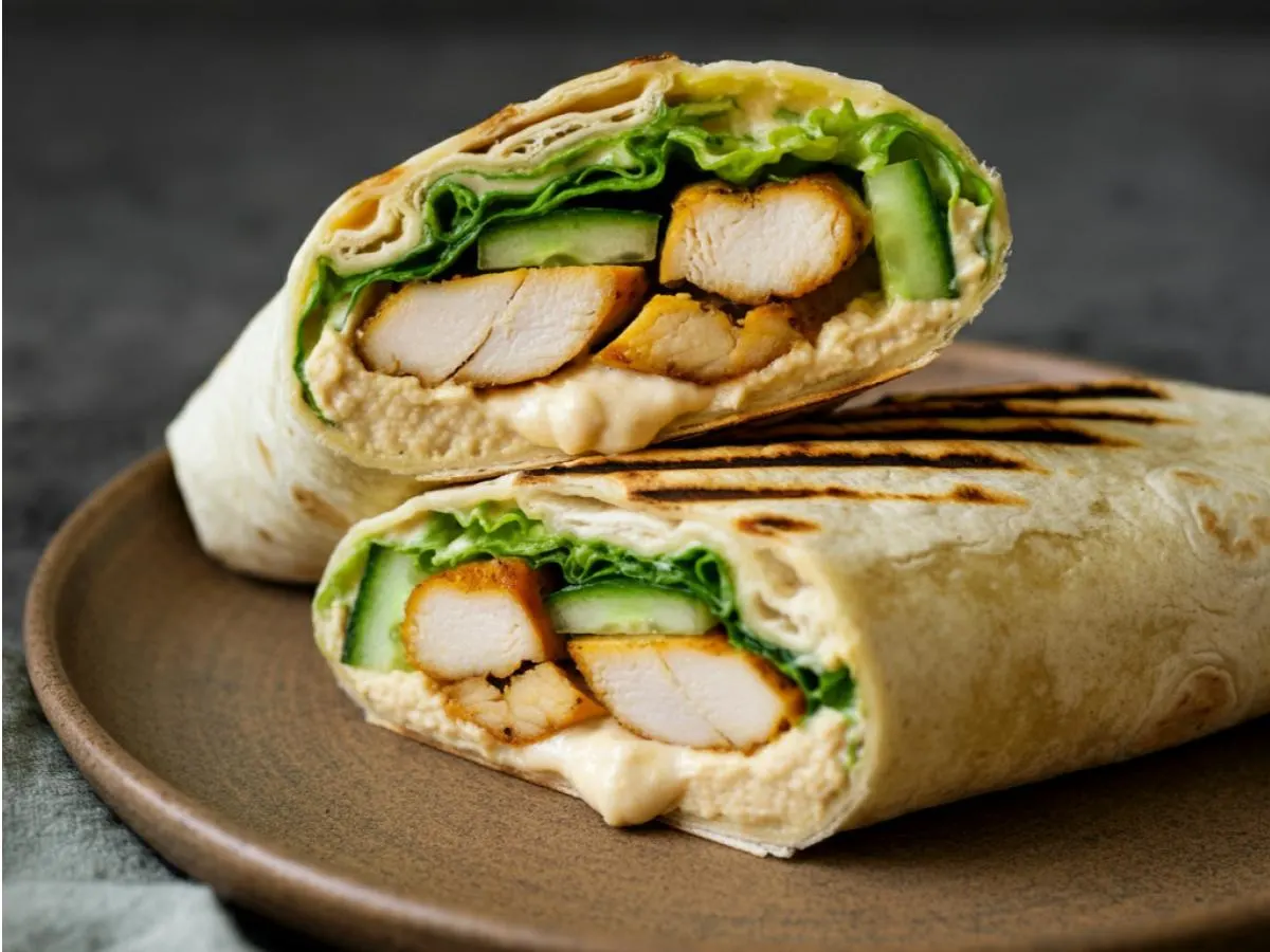 Grilled Chicken Wrap Grilled Chicken Wrap