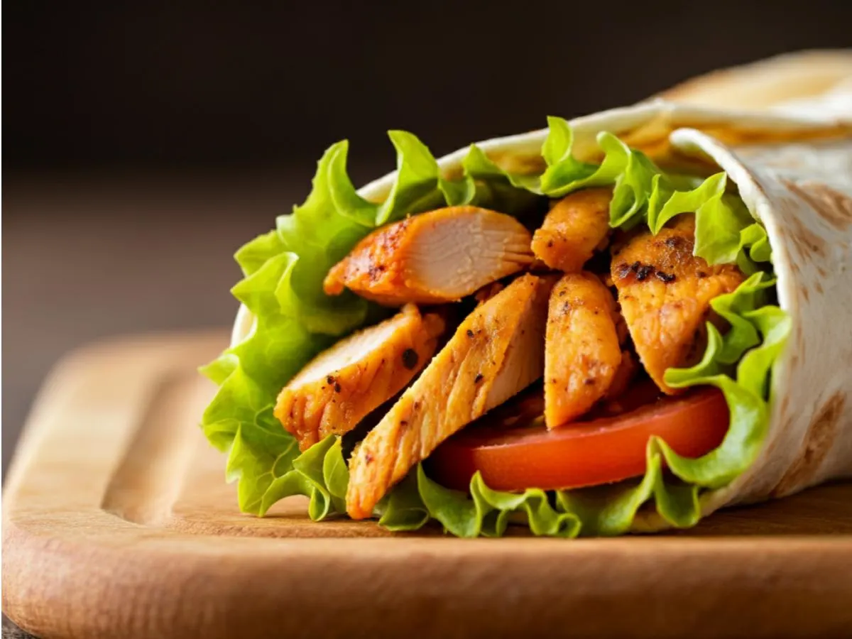 Chicken Shawarma Wrap Chicken Shawarma Wrap