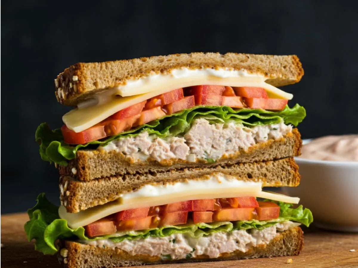 Tuna Club Sandwich Tuna Club Sandwich
