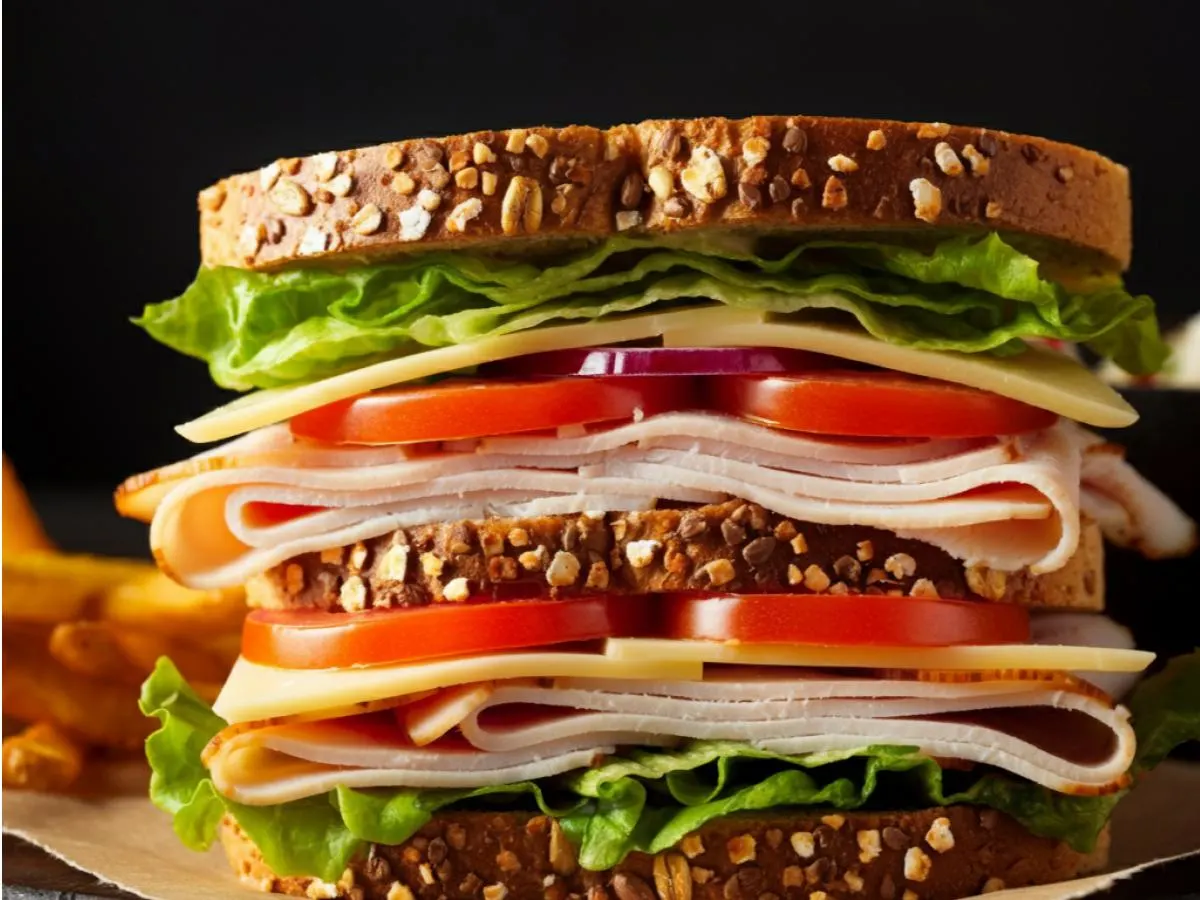 Turkey Club Sandwich Turkey Club Sandwich