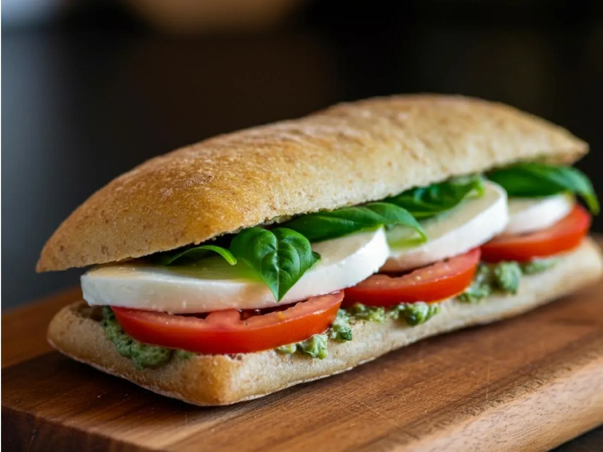 Fresh Mozzarella and Tomato Panini Fresh Mozzarella and Tomato Panini