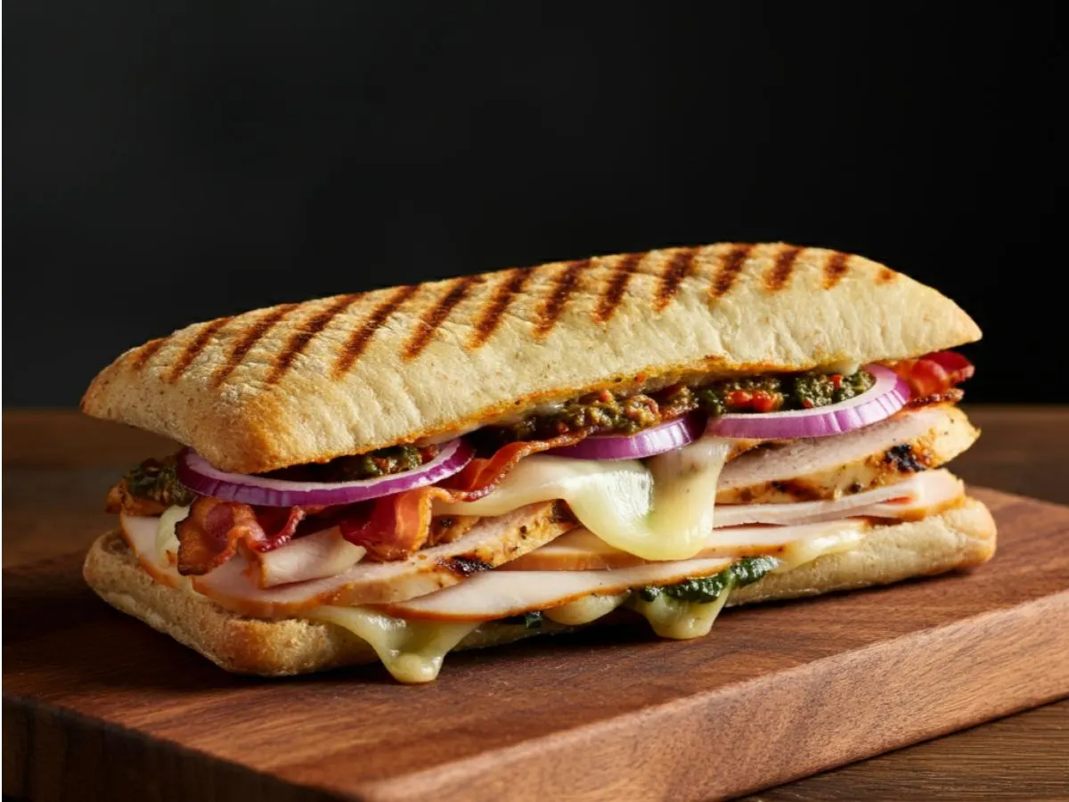 Grilled Tuscan Club Panini Grilled Tuscan Club Panini