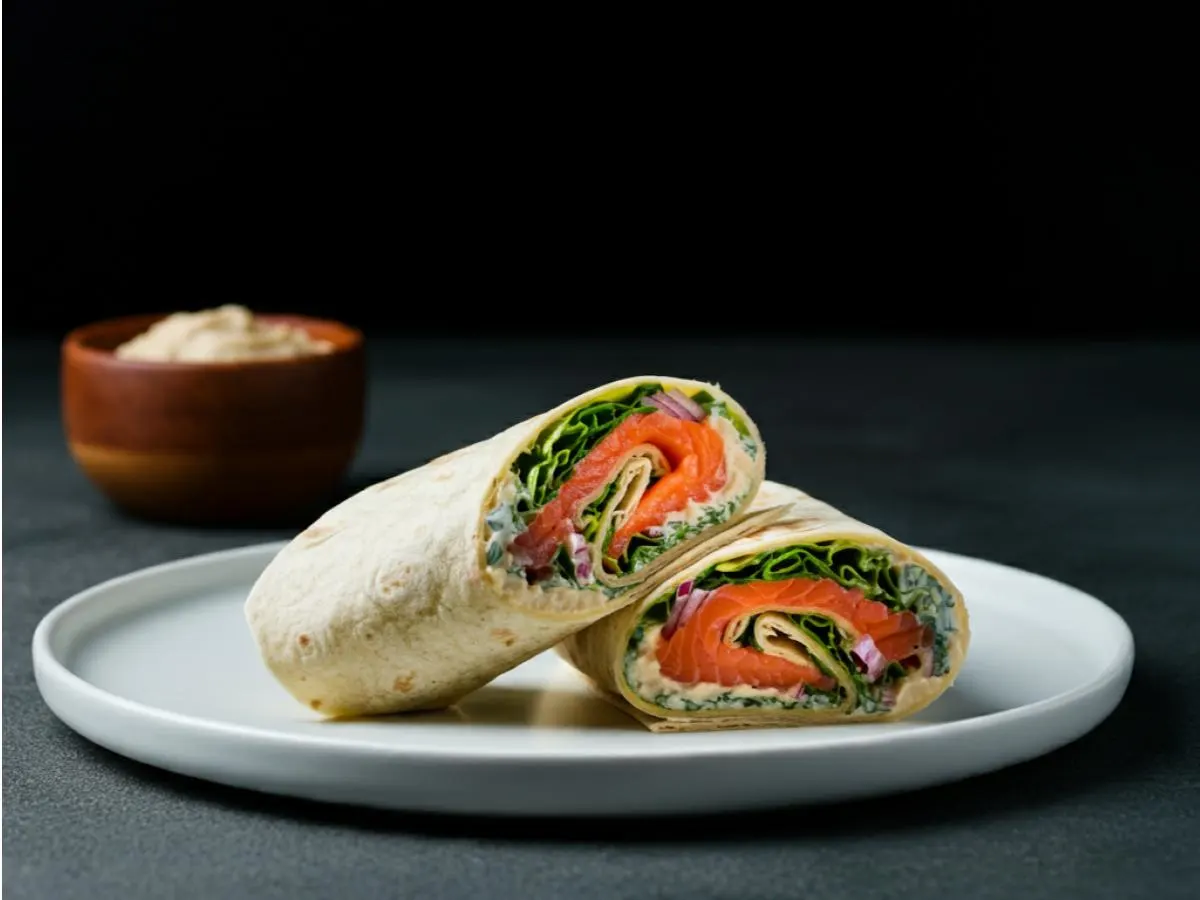 Salmon Pita Salmon Pita