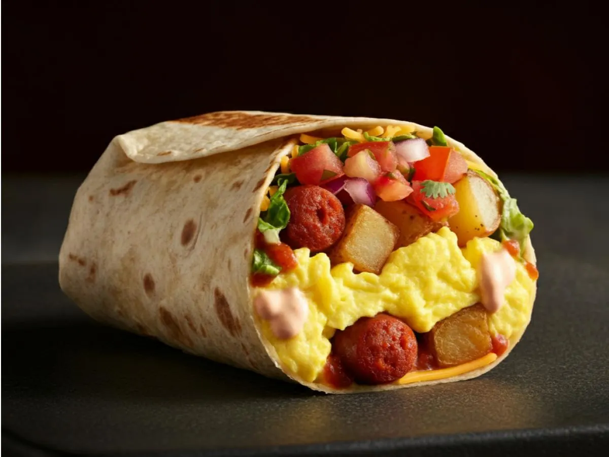 "Just Egg" Chorizo con Huevo Burrito