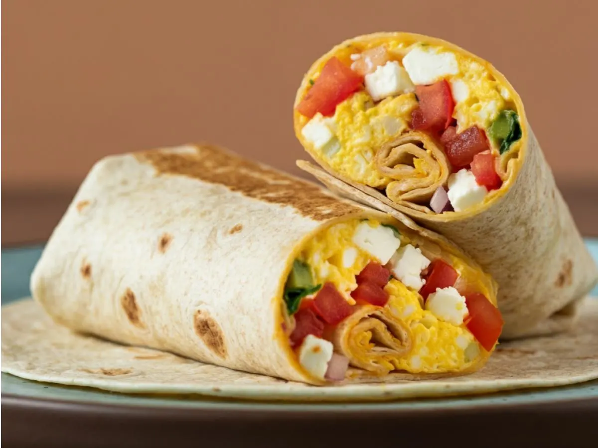 "Just Egg" Sunrise Burrito