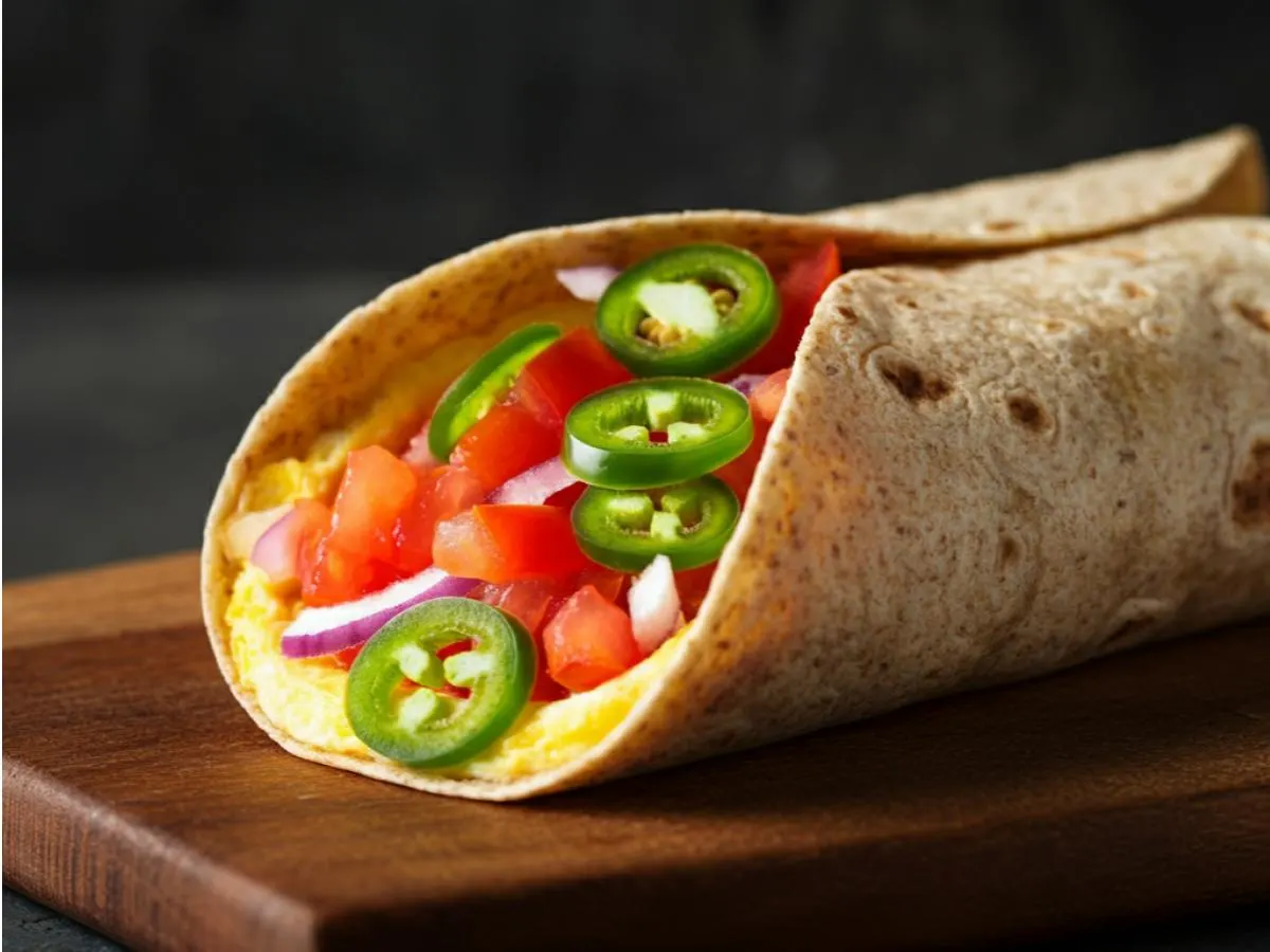 Mexican Omelette Burrito