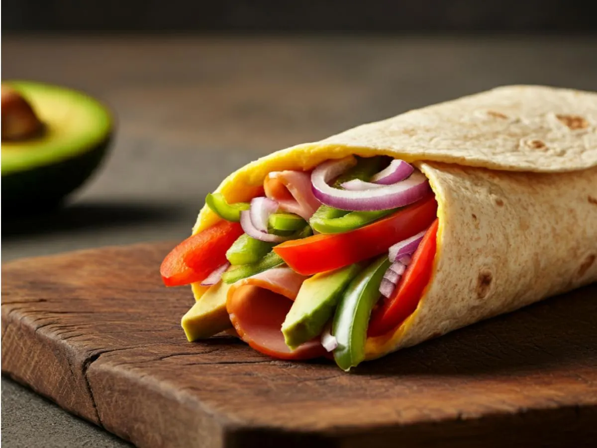Western Omelette Burrito