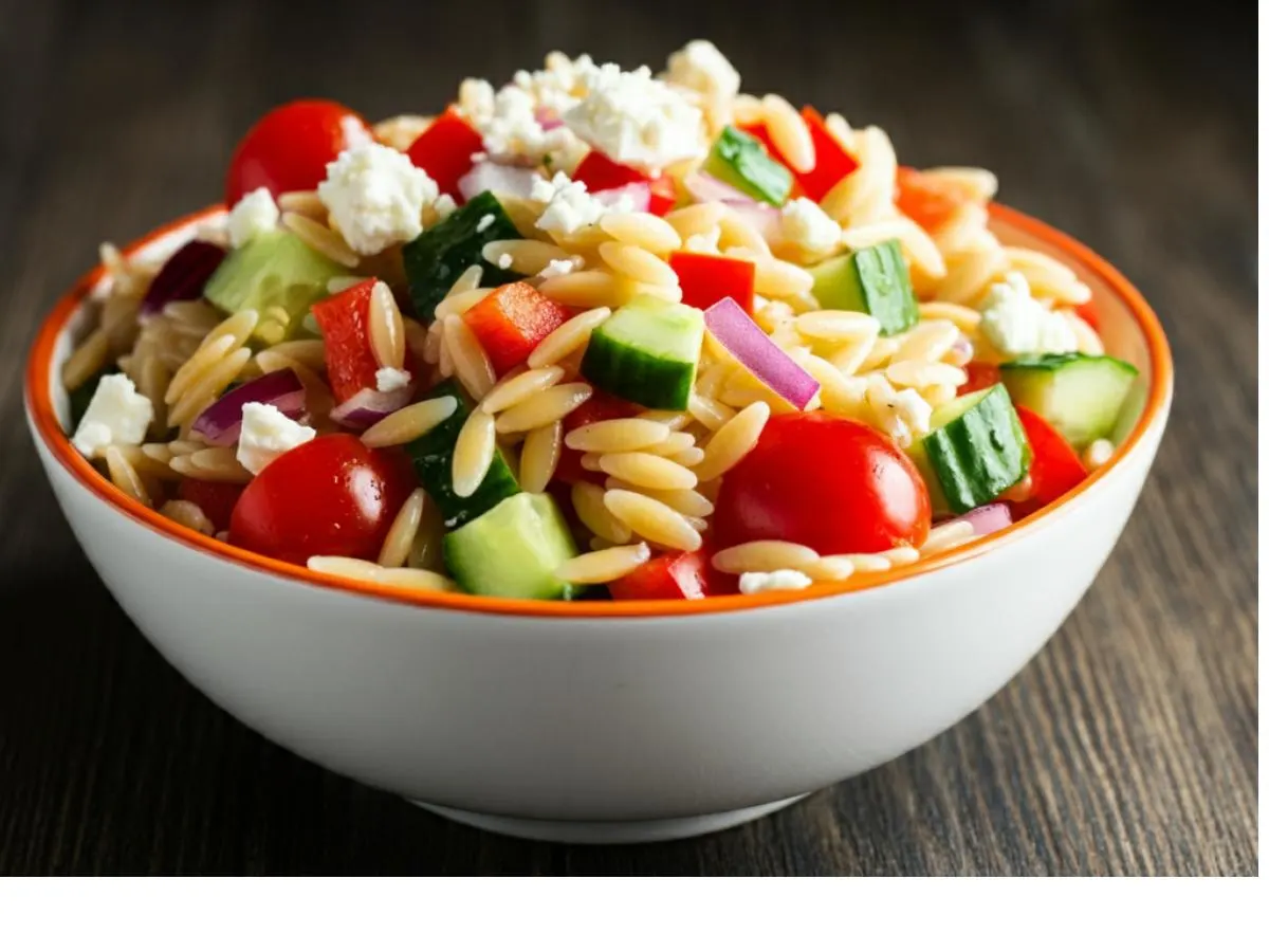 Orzo Vegetable Salad Orzo Vegetable Salad