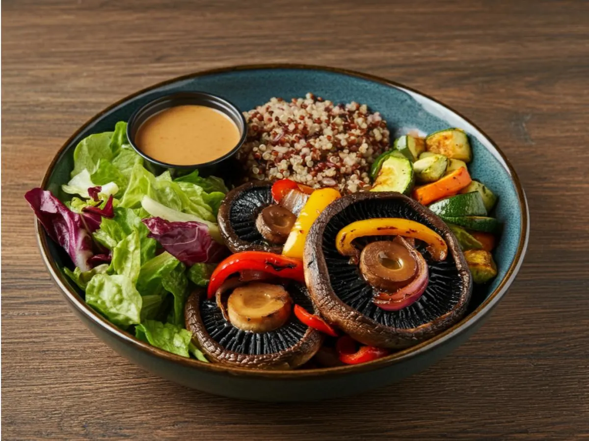 Grilled Mushroom Bowl Grilled Mushroom Bowl