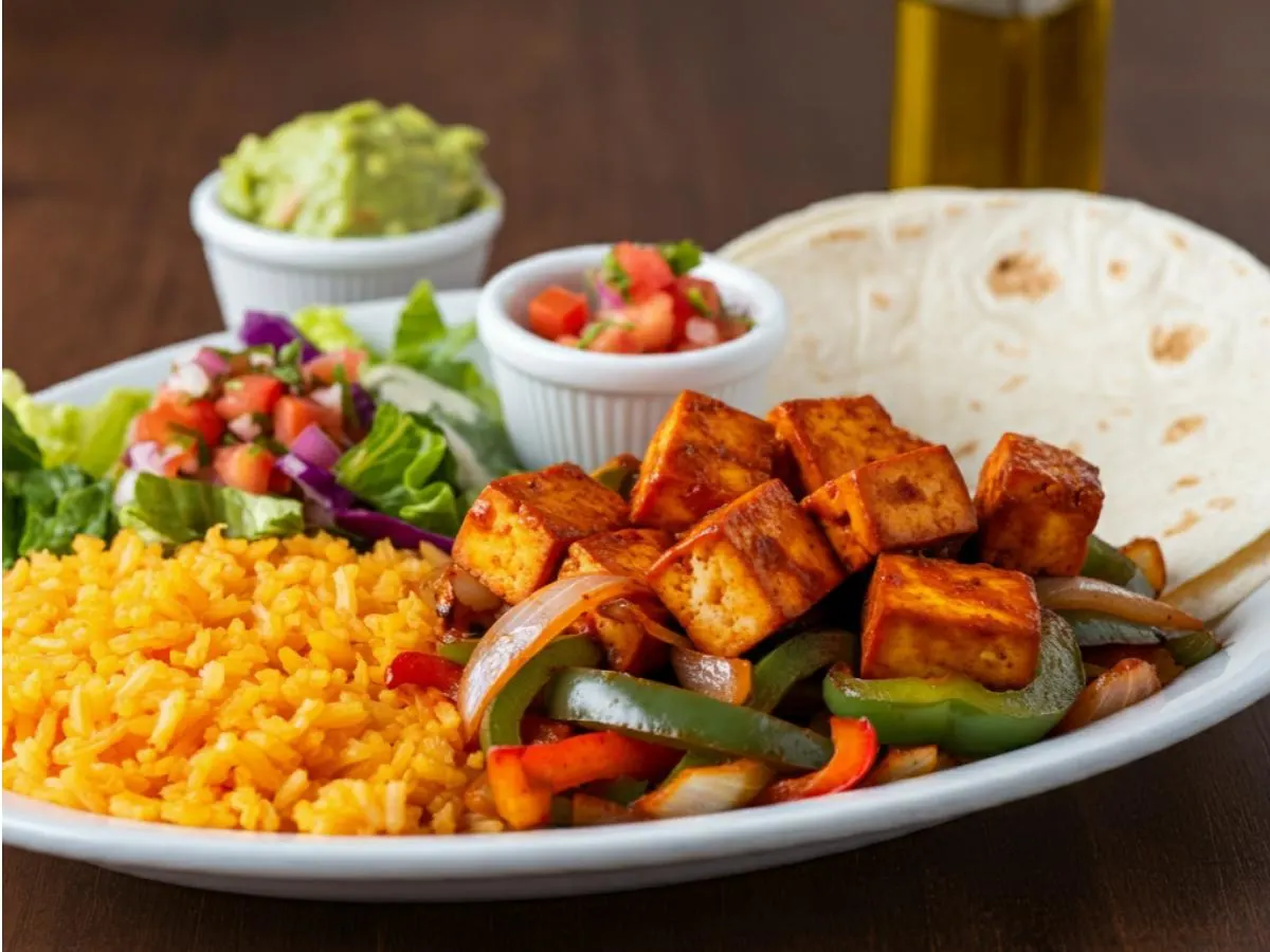 Sweet and Spicy Tofu Fajita Box | Flour Tortilla Sweet and Spicy Tofu Fajita Box | Flour Tortilla