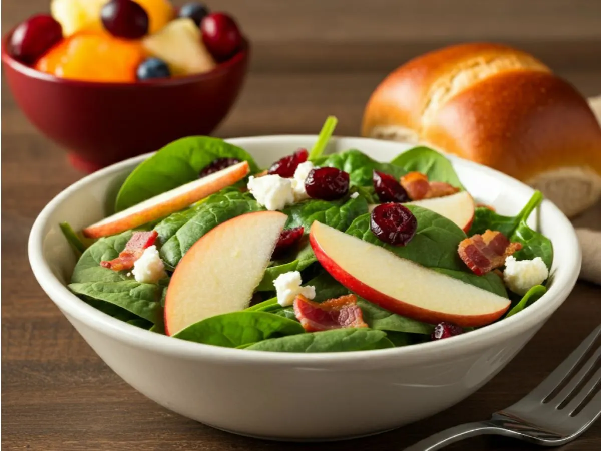 Autumn Spinach Salad Autumn Spinach Salad